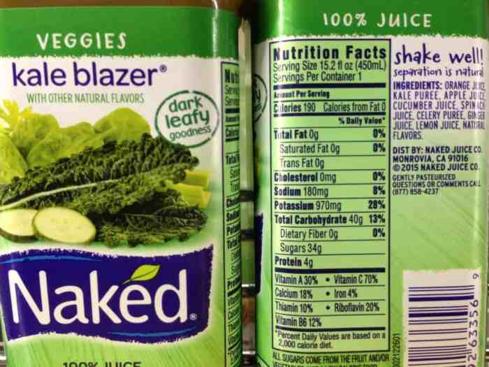 Kale nutrition facts per 100g