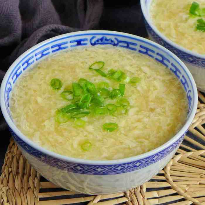 Egg drop soup nutrition facts